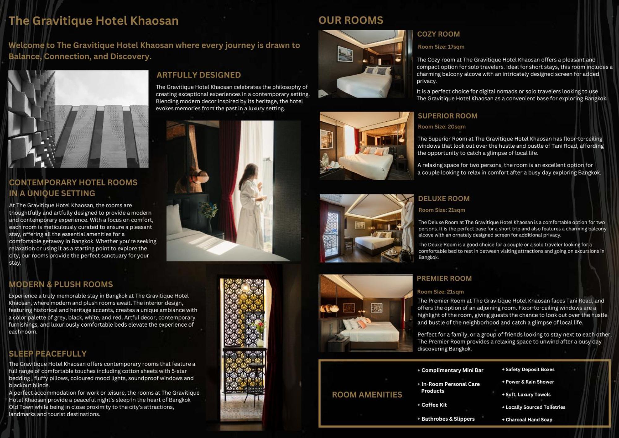 The Gravitique Hotel Khaosan Bangkok Exteriör bild