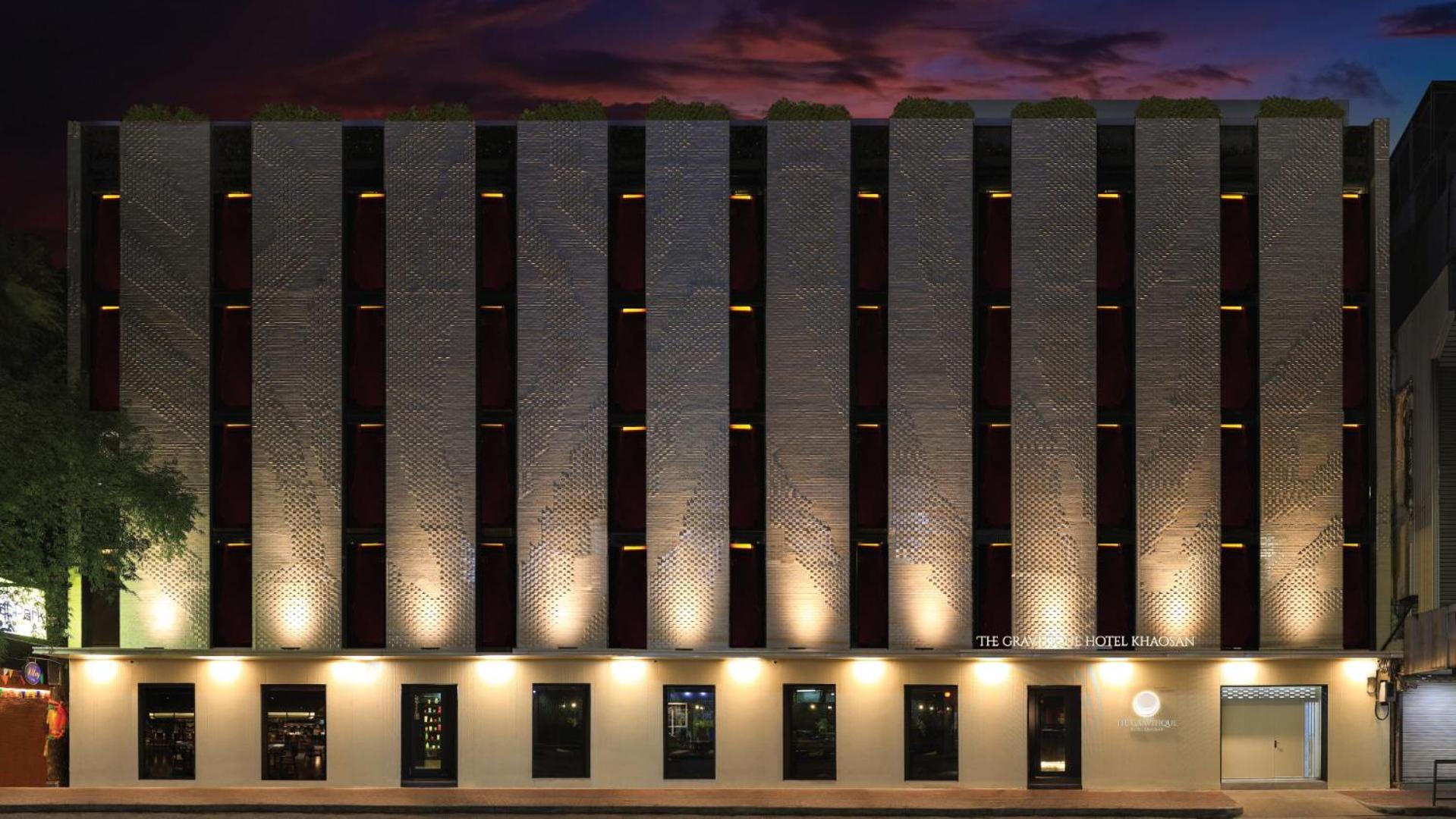 The Gravitique Hotel Khaosan Bangkok Exteriör bild